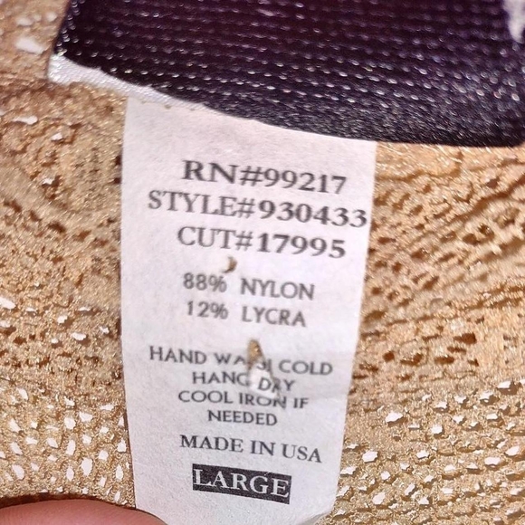 Vintage Fashion Bug Women's Lace Top - Picture 5 of 6